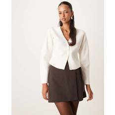 Abercrombie & Fitch Cardigans Abercrombie & Fitch Button Through Cardigan Cream