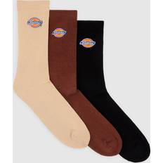 Dickies Underwear Dickies Valley Grove 3 Pack Crew Socks - Brown