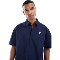 Nike Shirts Nike Club Woven Shirt - Dark Navy