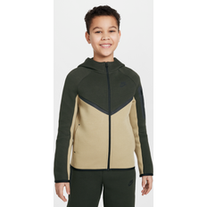 Nike Sportswear Tech Fleece Hættetrøje Med Lynlås - Brun