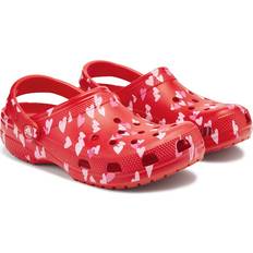 Crocs Clogs Crocs Classic Heart Clogs - Cherry Red