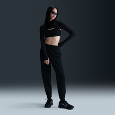 Nike 24.7 ImpossiblySoft Women's Dri-FIT Mid-Rise Joggers - Black