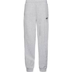 Puma Bomull Byxor & Shorts Puma Essentials No. 1 Comfort High-Waist Sweatpants - Gray