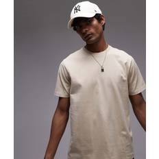 Topman T-shirts Topman T-shirt I Regular Fit - Ljusbeige