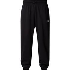 The North Face Herr Byxor & Shorts The North Face Essential Mjukisbyxor I Oversize Med Logga - Svart