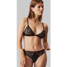 Underklädesset Calvin Klein Intrinsic Triangle Bra and Thong Set - Black