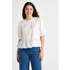 Blusar Lindex Blus Med Puffärmar