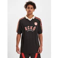 Vintage Trikot T-Shirt - Schwarz