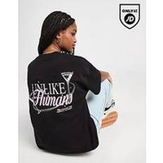 Unlike Humans Strait T-Shirt - Black