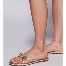 Wide Fit Sandaler Med Sløjfedetalje - Char