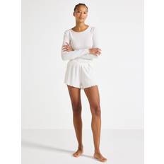 Lindex Pyjamasshorts I Pointelle