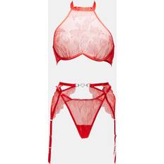 Underklädesset Ann Summers Glimmer Underklädesset Utan Gren - Röd