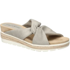 Heeled Sandals Easy Street Womens Ja Wedge Sandal - Grey