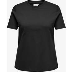 Only Carmakoma T-shirt CarJen Life SS Jeans Tee Jrs - Svart