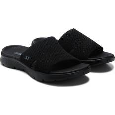 Skechers Slides Skechers Go Walk Flex Timeless Slide Sandals - Black