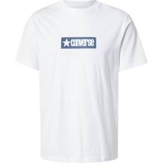Converse T-shirts Converse T-shirt Med Logo På Midten - Hvid