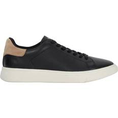 Dune London Men Trainers Dune London Toyon Leather Trainers - Black