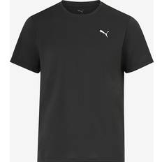Puma Herre Overdele Puma Sort T-shirt Med Logo - Sort