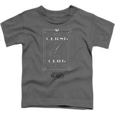 Fantastic Beasts Curse it Toddler Short Sleeve T-Shirt - Charcoal