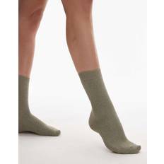 Arket Underwear Arket Glitter Stretch Socks - Khaki Green
