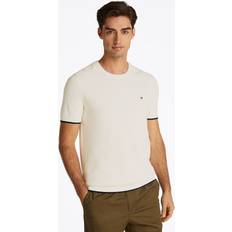Tommy Hilfiger T-shirts Tommy Hilfiger Tipped Knit Tee - Off White