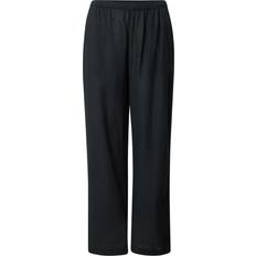Abercrombie & Fitch Tøj Abercrombie & Fitch Bukser Hørblanding Med Lige Ben Sort