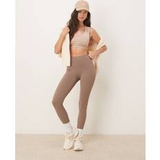 Brown - Fitness & Gym Tights Nike Zenvy Women's Gentle-Support High-Waisted Full-Length Leggings - Brown