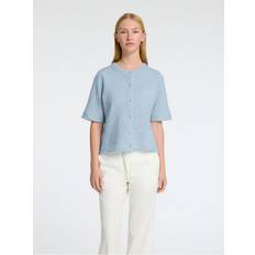 Selected Femme Kofta Kofta SLFLULU Knit - Blue/Melange