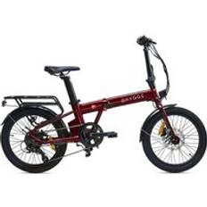 Hygge Bikes Virum 2025 Fällbar Elcykel Lättviktig Och Kompakt Cyklar Sangria Red One Size