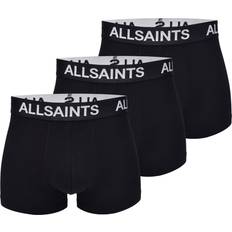 AllSaints Underkläder AllSaints Cotton Trunks 3-pack - Black