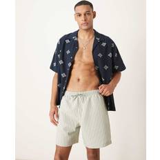 Pockets Swimming Trunks Abercrombie & Fitch 7 Inch Drawstring Swimming Trunks Olive/Green