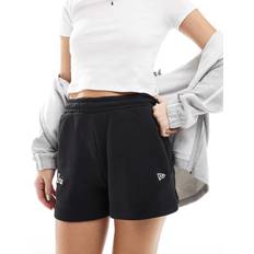 New Era Byxor & Shorts New Era Shorts I Sweatshirttyg Med Textlogga - Svart