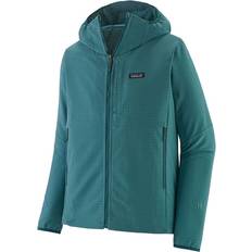 Patagonia R1 Techface Hoody Softshelljacka Herr - Turkos