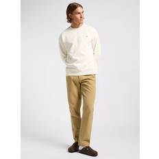 Lee Tröjor Lee Workwear Naturvit Sweatshirt Med Avslappnad Passform - Vit/A