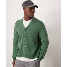 Abercrombie & Fitch Cardigans Abercrombie & Fitch Cropped Preppy Cardigan Green