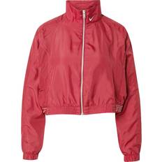 Nike Rød Overtøj Nike Sportswear Overgangsjakke - Cranberry/Hvid