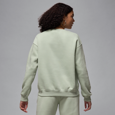 Jordan Women Jumpers Jordan Nike Brooklyn Fleece Women's Crew-Neck Sweatshirt - Green