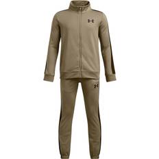 Brown Tracksuits Children's Clothing Under Armour Rival Knit Boys' Tracksuit - Black