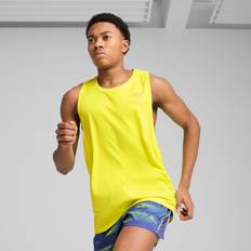 Puma Herr Linnen Puma Men's Velocity Running Tank - Yellow
