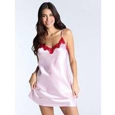 Satin Natkjoler Boux Avenue Amelia - Pink Chemise