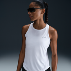 L Tank Tops Nike Tempo Women's Dri-FIT Running Tank Top - White