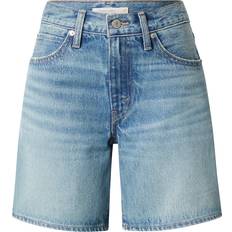 Levi's 94 Baggy Short Roll It Up Clea - Blå Denim