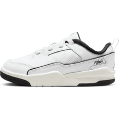 Jordan Nike Flight Court Younger Kids' Shoes - White