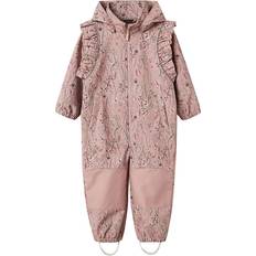 Name It Alfa Softshelloverall Meadow - Pale Mauve/Flow