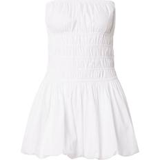 Strapless Bubble Mini Dress - White