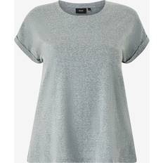 Zizzi Kläder Zizzi T-shirt vAva S/S Loose Tee - Grön