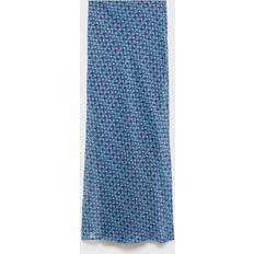 Turquoise Skirts Children's Clothing Mango Printed Midi Skirt - Turquoise