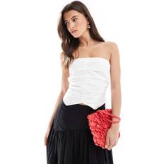 Pull&Bear Dame Toppe Pull&Bear Overdel - Hvid