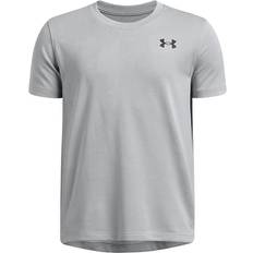 T-shirts Children's Clothing on sale Under Armour Tech Vent Jacquard Short Sleeved T-shirt - Mod Gray/Black (1390019_011)