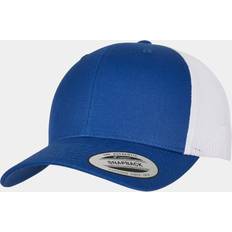 Röda Kepsar Yupoong 6-Panel Retro Trucker Cap 2-Tone - Royal/White
